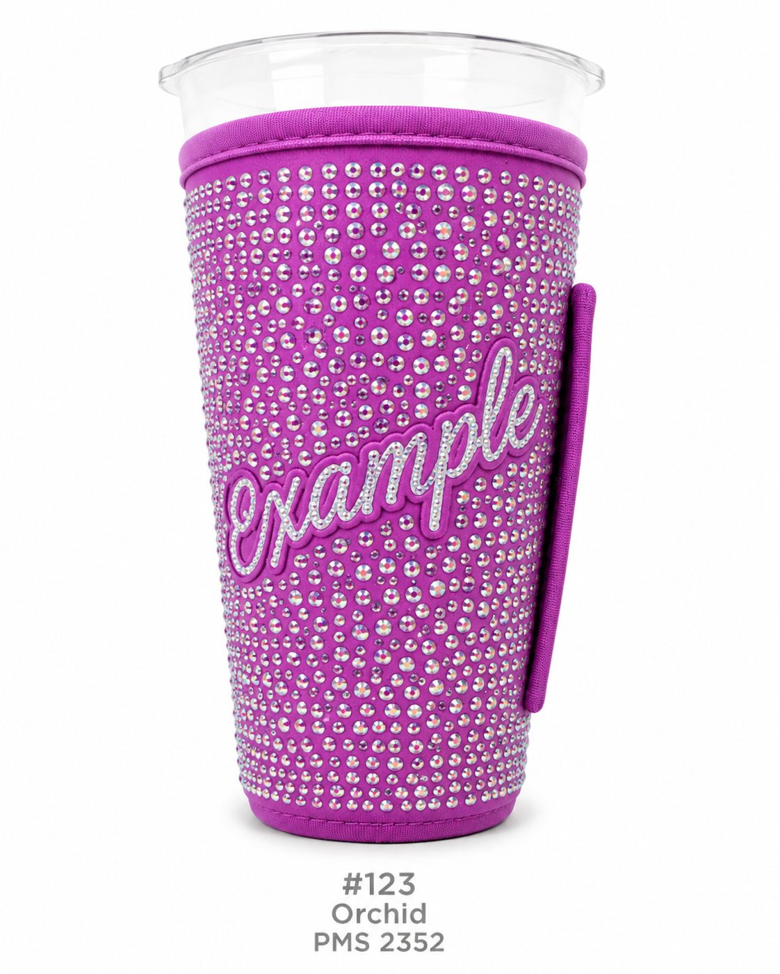 (MID OCTOBER PRE-ORDER) Rhinestones -ORCHID #123 (TALL ONLY)