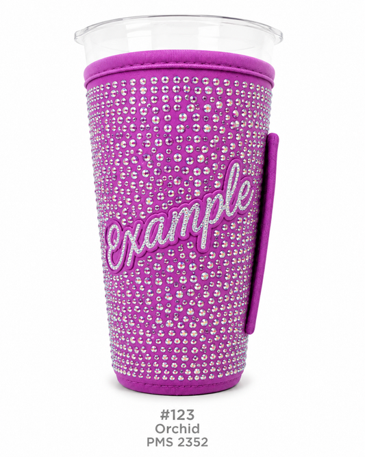 (MID OCTOBER PRE-ORDER) Rhinestones -ORCHID #123 (TALL ONLY)