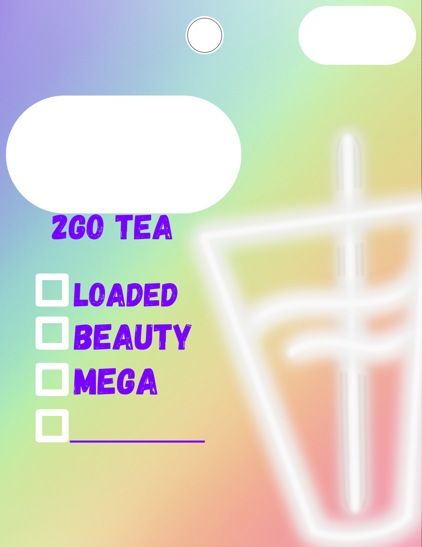 4inx6in 2go Tea Bags
