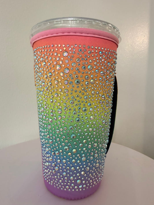 Rainbow Rhinestones #1 Coral to Purple (TALL ONLY)