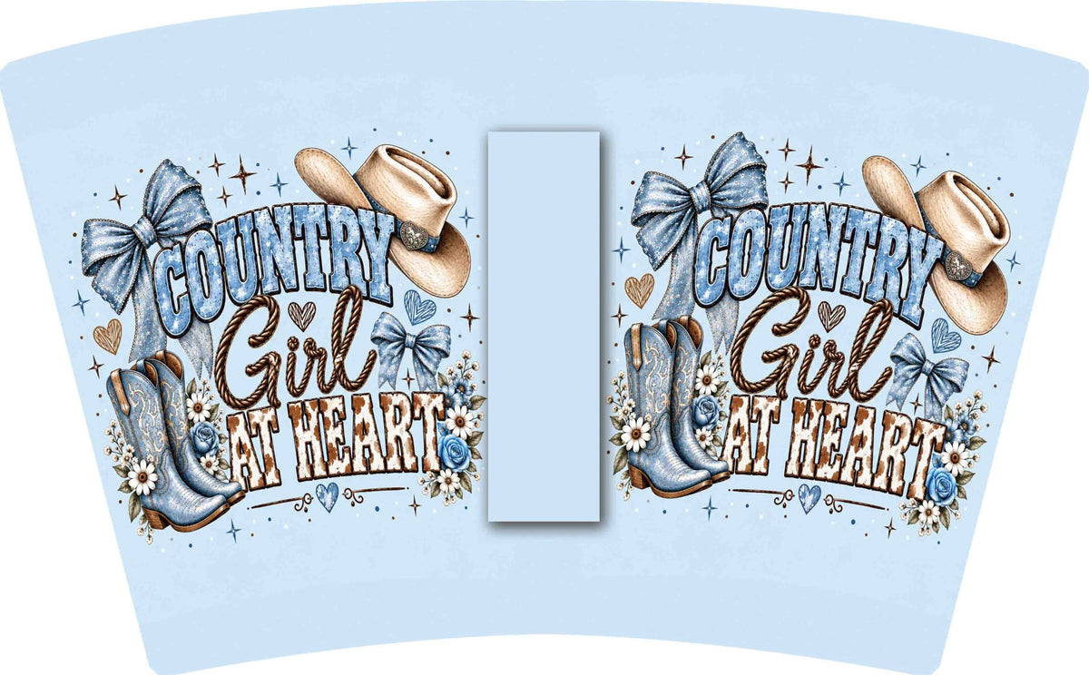 (MID OCTOBER PRE-ORDER) Blue Country Girl At Heart  (TALL ONLY)