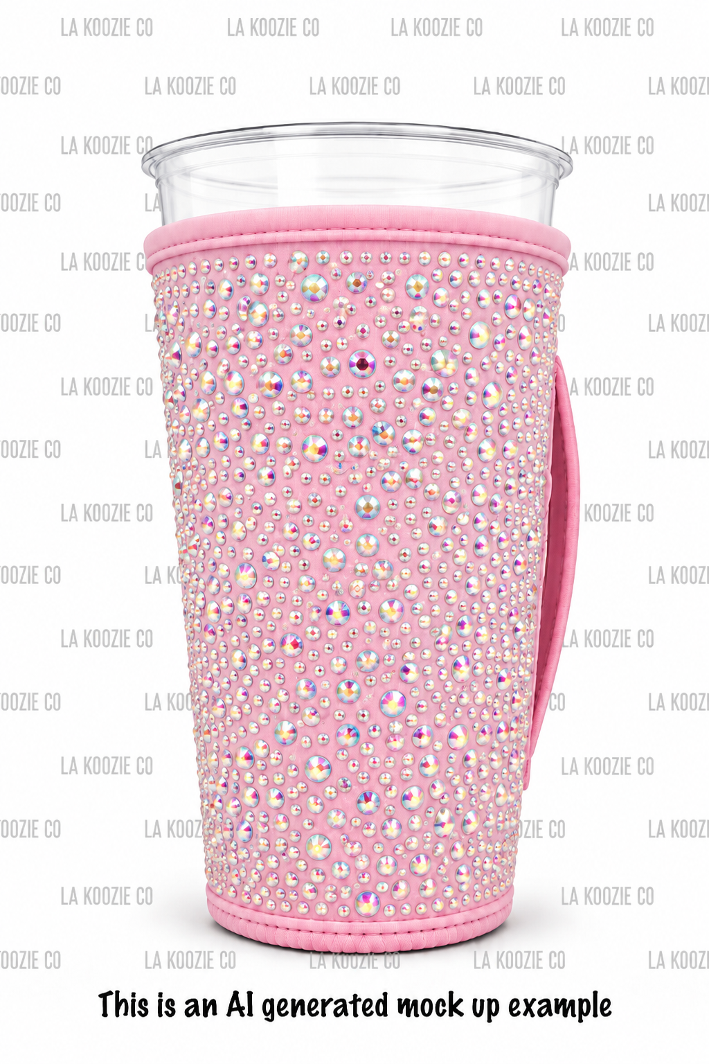 (MID OCTOBER PRE-ORDER) Rhinestones- PASTEL PINK  #115 (TALL ONLY)