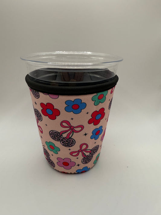 🥤KIDS) LEOPARD CHERRY BOW & FLOWER POWER RETAIL