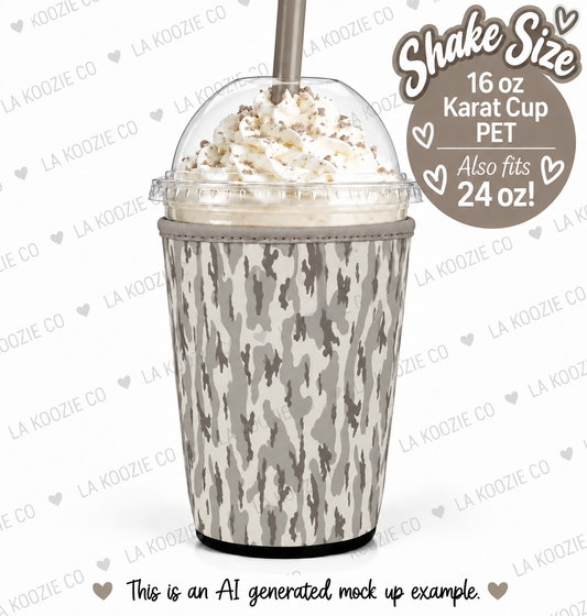 (LATE NOVEMBER PRE-ORDER) Desert Camo  (SHAKE SIZE ONLY)