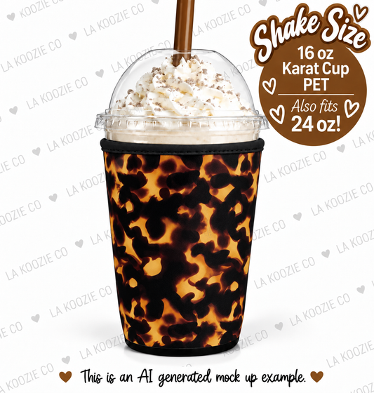 (LATE NOVEMBER PRE-ORDER) Tortoise Shell (SHAKE SIZE  ONLY)