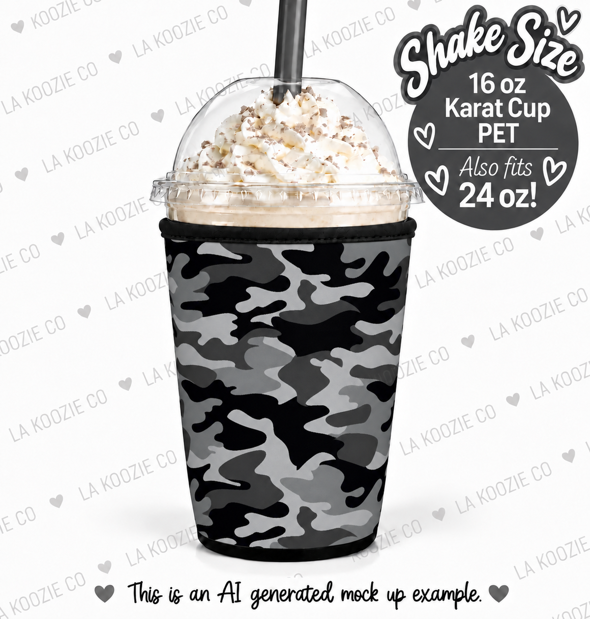 GRAY CAMO(SHAKE SIZE  ONLY)