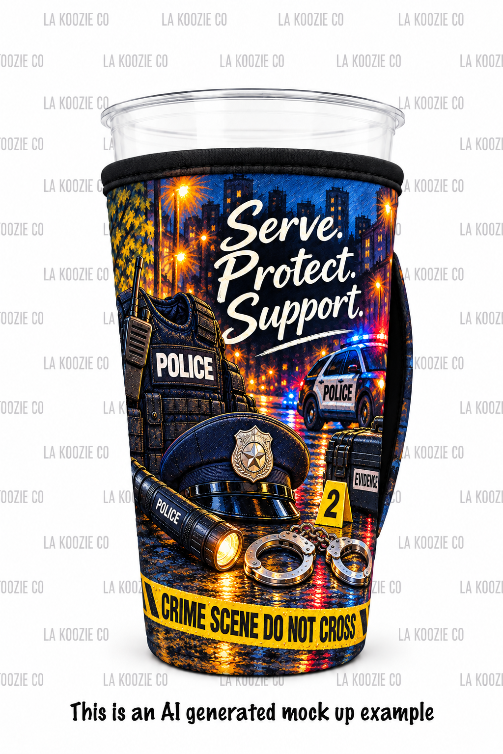 (LATE NOVEMBER PRE-ORDER)SERVE & PROTECT POLICE  (TALL ONLY)