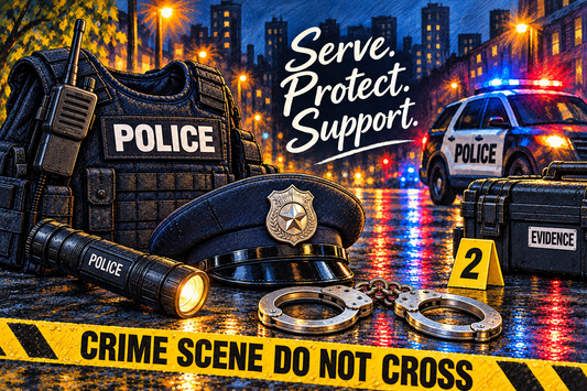 (LATE NOVEMBER PRE-ORDER)SERVE & PROTECT POLICE  (TALL ONLY)