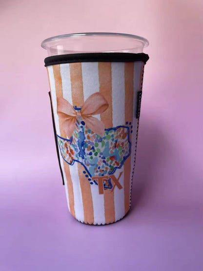 TEXAS WITH BOW (TALL)  RETAIL