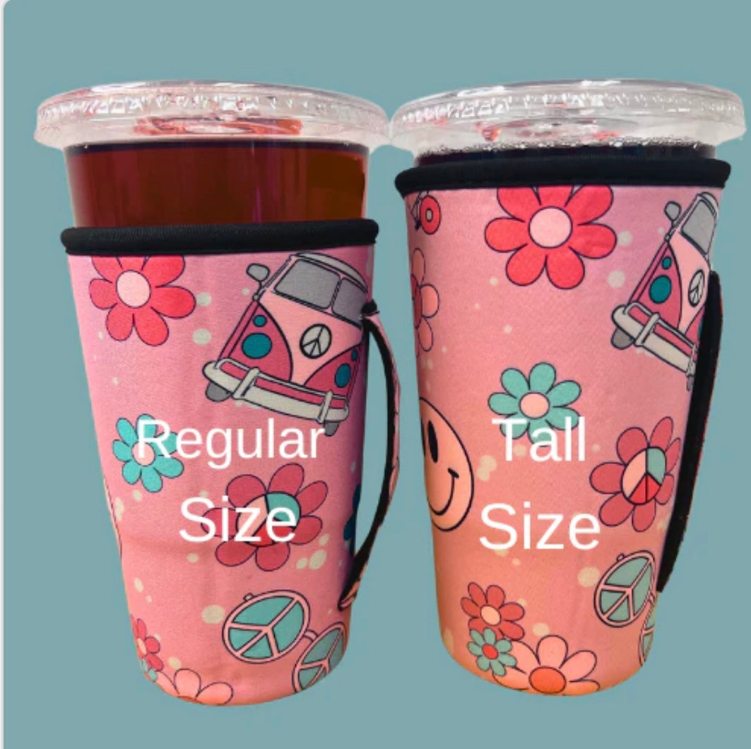 Regular and Tall Koozie Sizes on 32oz Cups