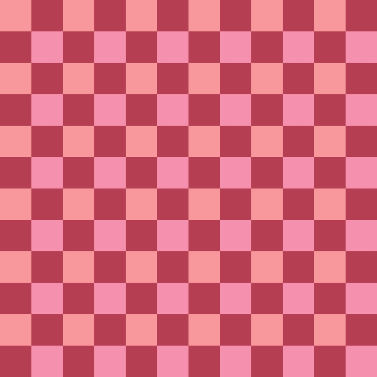 (LATE NOVEMBER PRE-ORDER)  Peach & Pinks Checker with handle pink bow  (TALL ONLY)